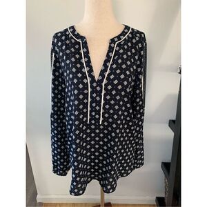 Loft shirt size small blouse hobo